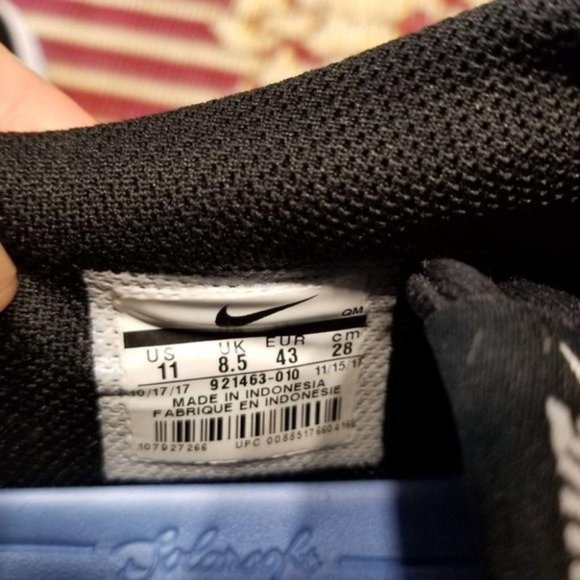 Nike SB Check Solarsoft Canvas Black Sneakers 11 - Picture 10 of 11